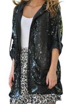  Sequins Glam Parka