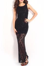  Lace Sequin Dress