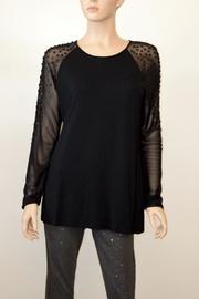  Embellished Sleeve Blouse