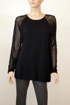  Embellished Sleeve Blouse