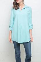  Tina Silk Broadcloth Shirt