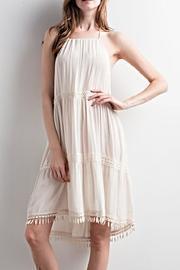  Backless Fringe Dress