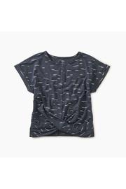 Sparkle Twist Waist Top