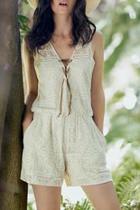  Lace Sleeveless Romper