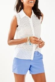  Lenox Button-front Top