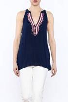  Embroidered Nadia Top
