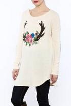  Floral Antler Tunic