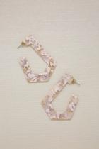  Blush Resin Earrings