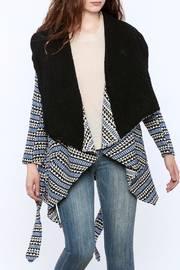  Classy Blue Print Jacket