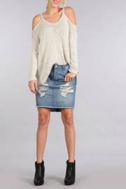  Off Shoulder Sleeve Top