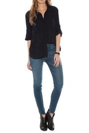  Split Button Down Top
