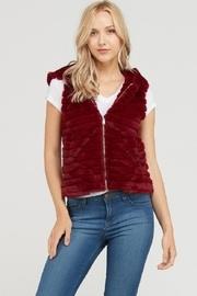  Burgundy Bear Vest