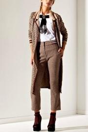  Tan Wine Cardigan