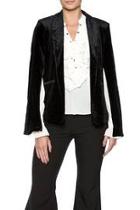  Black Velvet Blazer