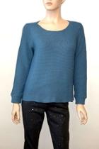  Blue Cotton Sweater