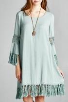  Dress With Fringes