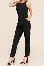  Scalloped Edged Jumpsuit