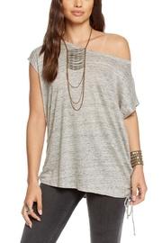  Linen Lace-up Dolman