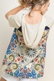  Paisley Knit Hoodie