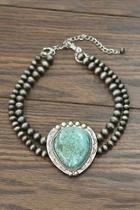  Natural Turquoise Choker-necklace