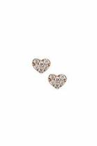  Diamond Heart Studs