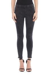 Distressed Moto Pants