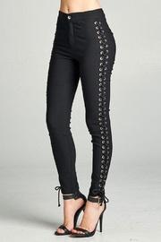  Side Lace-up Pants