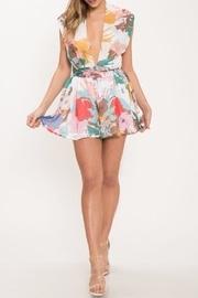  Halter Floral Romper