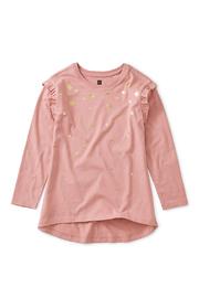  Metallic Star Tunic Top