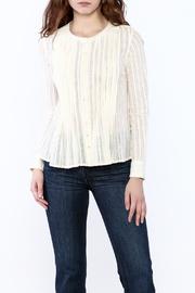  Cream Pintuck Blouse