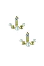  Pearl Double Earrings