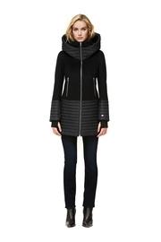  Avery-n Mixed-media Coat