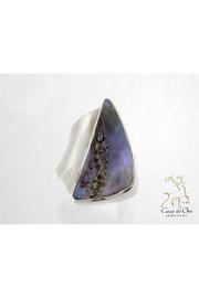  Abalone Ring Sterling