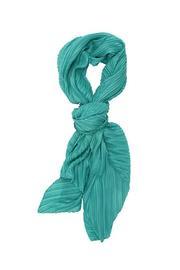  Teal Accordion Scarf