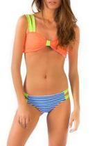  Reversible Striped Bikini