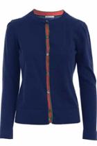  Placket Stripe Cardi