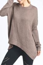  Elbow Cut-out Sweater