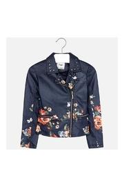  Blue Embroidered Jacket