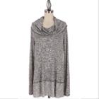  Grey Cowl Neck Sweater