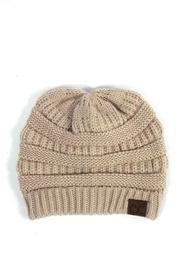  Beige Cc Beanie