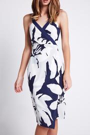  Floral Column Dress