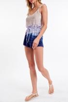  Sunny Terry-cloth Romper