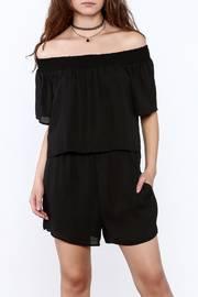  Black Flowy Romper