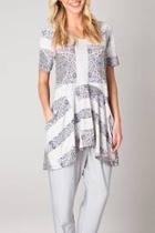  Multicolor Patterned Tunic