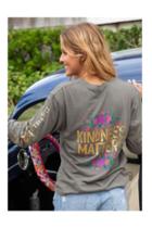  Kindness Matters Long Sleeve Comfy Tee