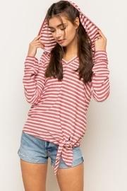  Lightweight Striped Hoodie