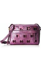  Lilac Shimmer Leather-crossbody