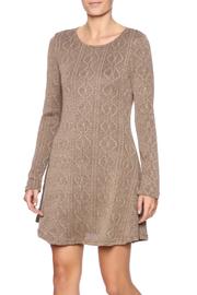 Brown Knit Dress