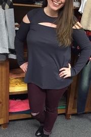  Slate Cutout Top