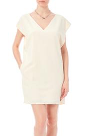  V-neck Pocket Dress